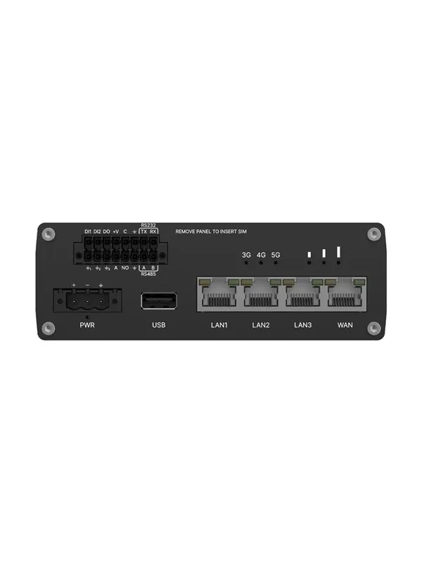Teltonika RUTM55 - wireless router - WWAN - Wi-Fi 5 - 5G 3G 4G - DIN rail mountable wall-mountable flush-mountable - Wireless router 802.11a/b/g/n/Wi-Fi 5 Wave 2