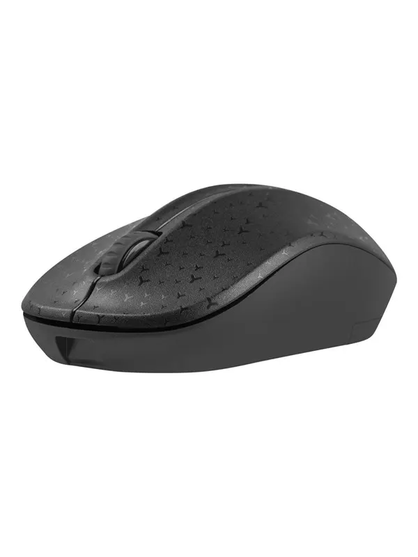 Natec Toucan - mouse - 2.4 GHz - black - Mouse - Optic - 3 knappar - Svart