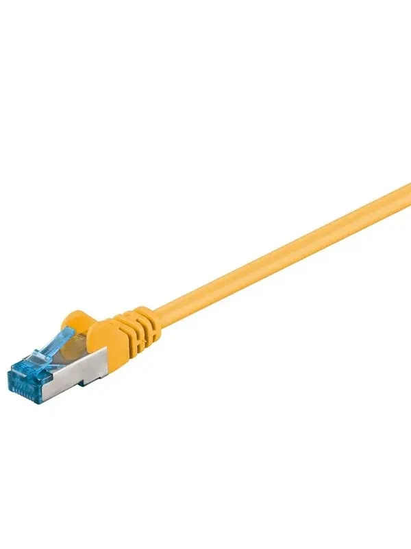 Pro LAN CAT 6A S/FTP - Gul - 0.5m