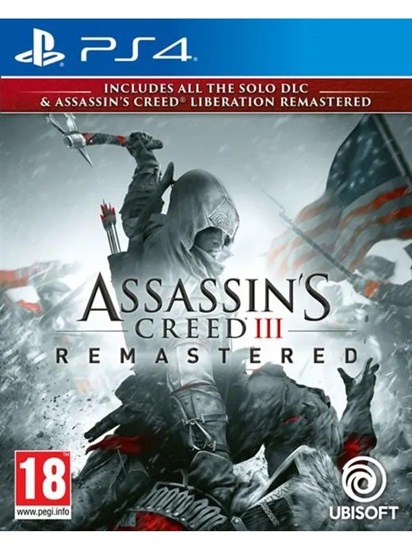 Assassin's Creed III Remastered & Liberation Remastered - Sony PlayStation 4 - Action / äventyr