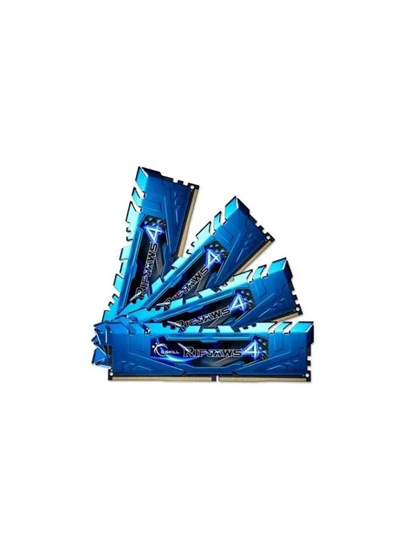 G.Skill Ripjaws 4 DDR4-2133 - 16GB - CL15 - Quad Channel (4 pcs) - Intel XMP - Blå