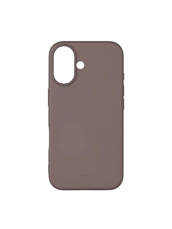 ONSALA Phone Case with Silicone Feel Chocolate - iPhone 16