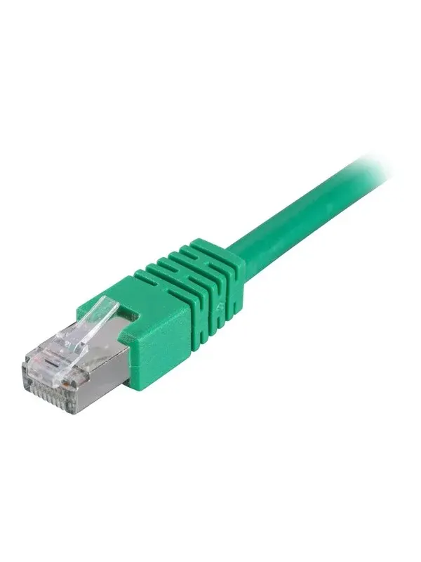Deltaco LAN CAT 6 - F/UTP - Grön - 0.7m