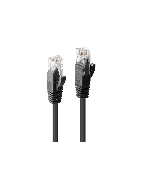 Lindy patch cable - 20 m - black - Svart - 20m
