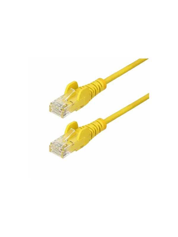 StarTech.com 7m Yellow Slim CAT6 Ethernet Cable Snagless 28AWG LSZH - patch cable - 7 m - yellow - Gul - 7m