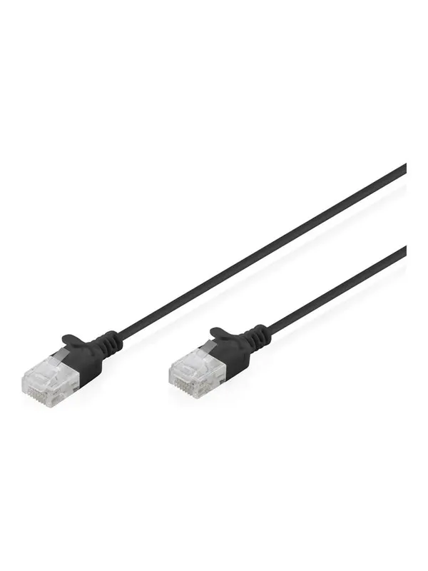 DIGITUS patch cable - black - Svart