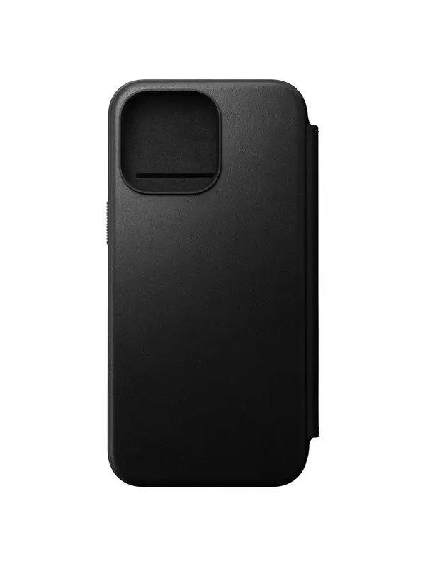 Nomad Modern Leather Folio - iPhone 15 Pro Max | Black | Leather