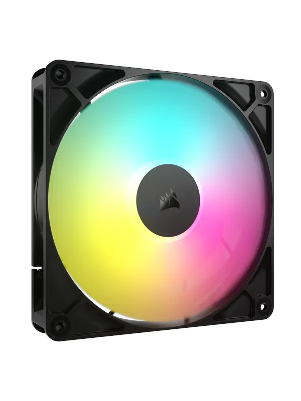 Corsair RS140 ARGB - Chassi fläkt - 140mm - Svart med RGB LED - 36 dBA