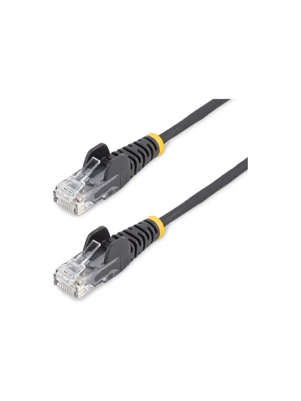 StarTech.com patch cable - black - Svart - 0.25m