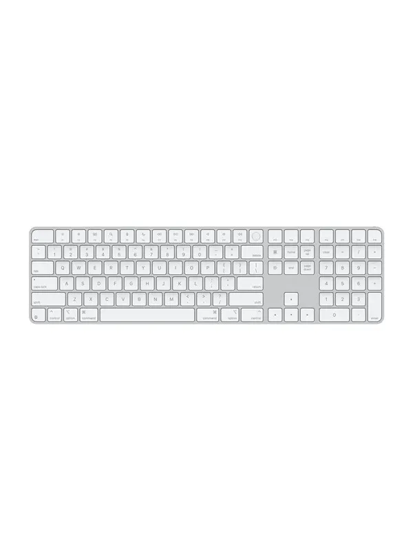 Apple Magic Keyboard with Touch ID and Numeric Keypad - Tangentbord - Engelska (US) - Vit