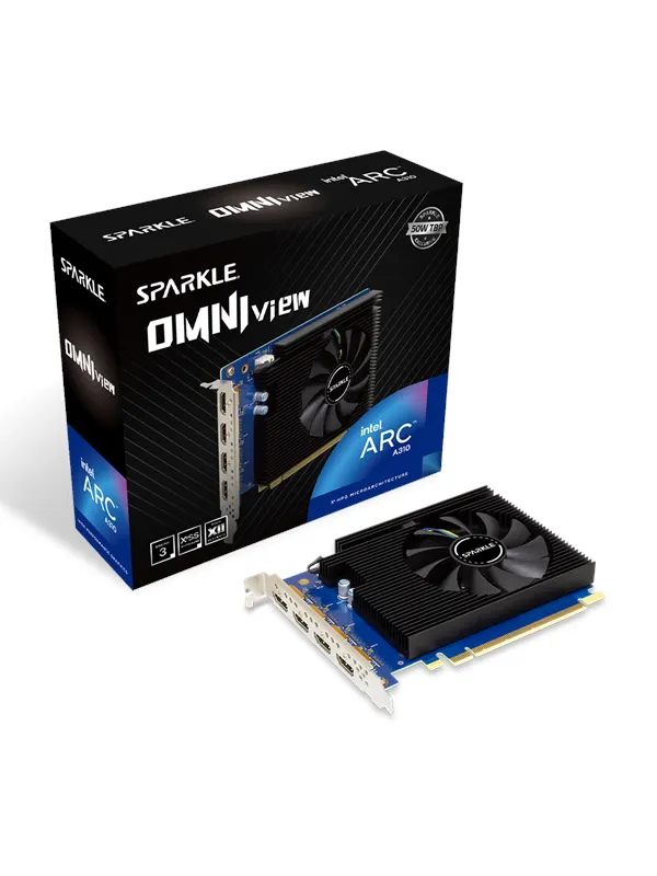 Sparkle Arc A310 OMNI View - 4GB GDDR6 RAM - Grafikkort