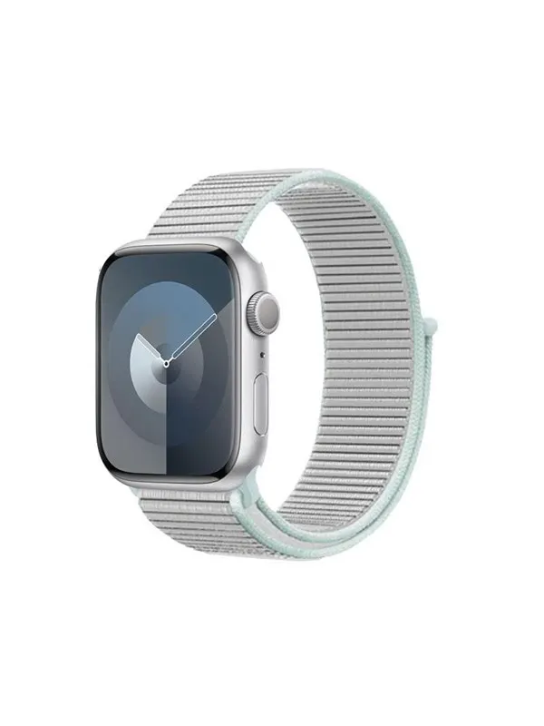 CRONG Nylon - Sport Band for Apple Watch 38/40/41/42 mm (Pastel Gray)
