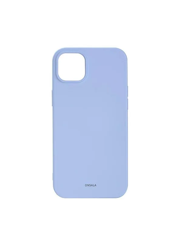 ONSALA Phone Case Silicone Light Blue - iPhone 14 Plus
