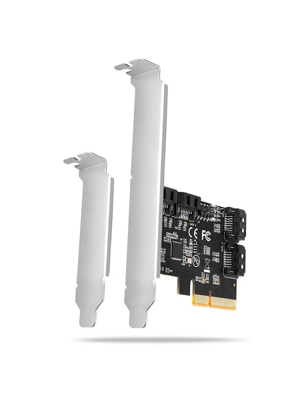 AXAGON 4 × intern SATA 6G-port PCIe-kontroller