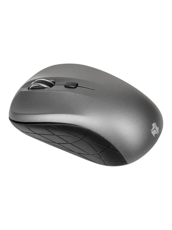 iBOX Rosella PRO - mouse - 2.4 GHz - grey - Mouse - Optic - 3 knappar - Grå