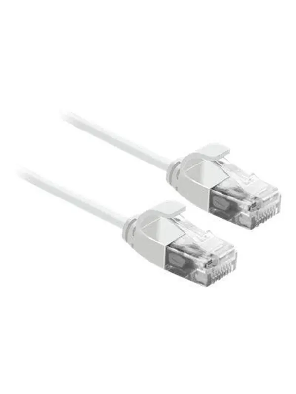 Roline patch cable - 3 m - white - Vit - 3m