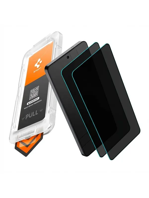 Spigen Glass tR EZ Fit Pro HD (Privacy) 2 Pack - transparency - Samsung Galaxy S26 Ultra
