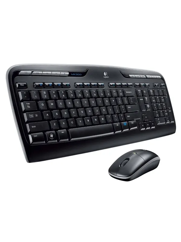 Logitech MK330 Wireless Combo - US - Tastatur & Mus set - Engelska (US) - Svart