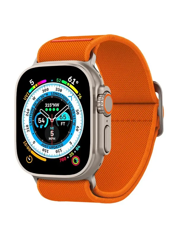 Spigen Lite Fit Ultra - orange - Apple Watch 49mm/46mm/45mm/44mm