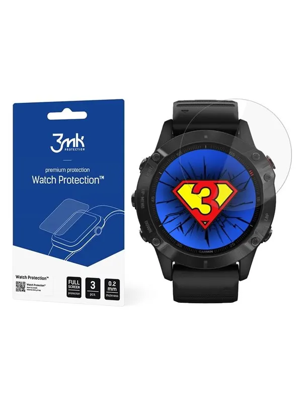 3mk Garmin Fenix 6 Pro - Watch Protection™ v. FlexibleGlass Lite