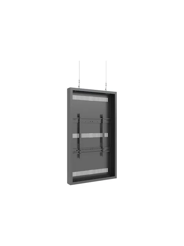 Multibrackets M Pro Series enclosure - medium - for flat panel - high brightness wire - black - Max 25 kg - recommended for 55"