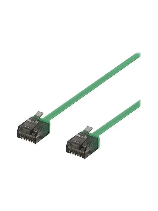 Deltaco patch cable - 1 m - green - Grön - 1m