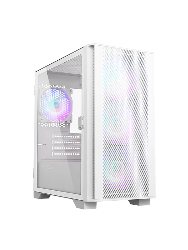 Montech Air 100 ARGB - White - Chassi - Minitower - Vit