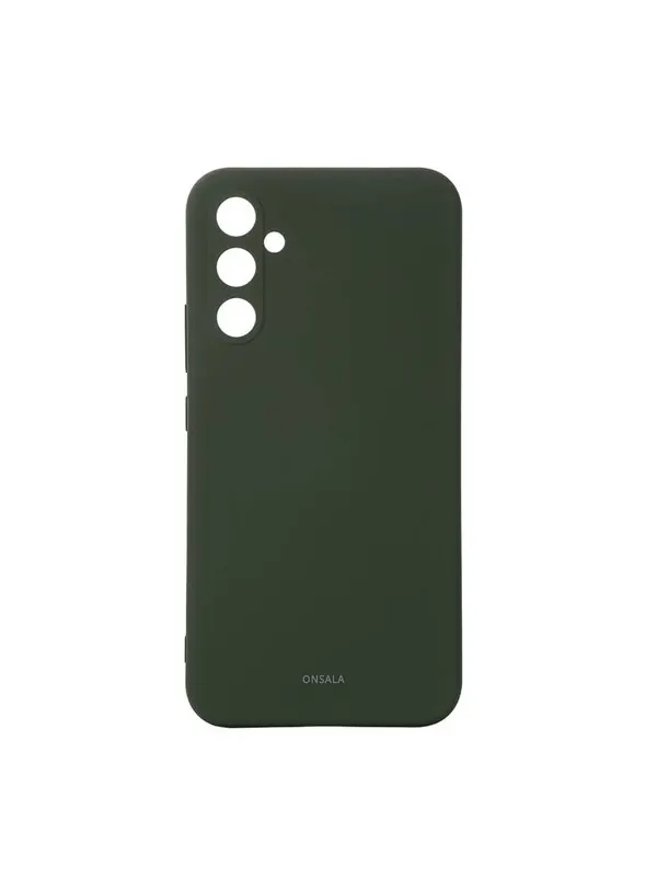 ONSALA Phone Case Silicone Dark Green - Samsung Galaxy A34 5G