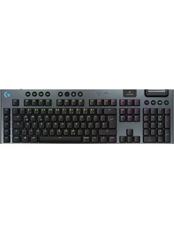 Logitech G915 X LIGHTSPEED - Tactile - 100% (full storlek - standard) - Gaming Tangentbord - Tysk - Svart