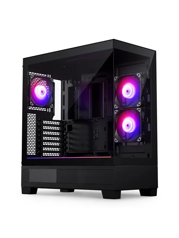 Phanteks XT View - Chassi - Miditower - Svart