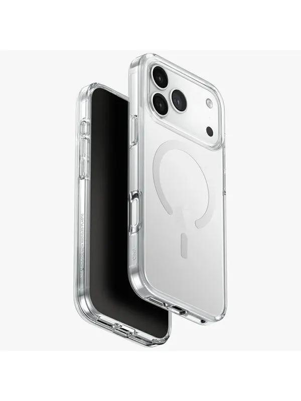 UNIQ Clario Magclick Charging Case for iPhone 17 Pro Max - Transparent
