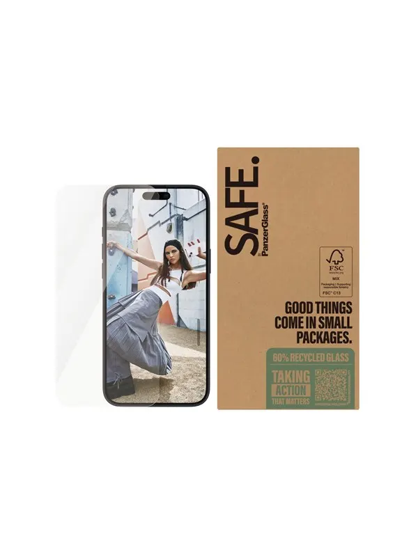 SAFE by PanzerGlass SAFE. by - screen protector for mobile phone - ultra-wide fit
