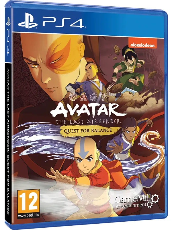 Avatar The Last Airbender: Quest for Balance - Sony PlayStation 4 - Action
