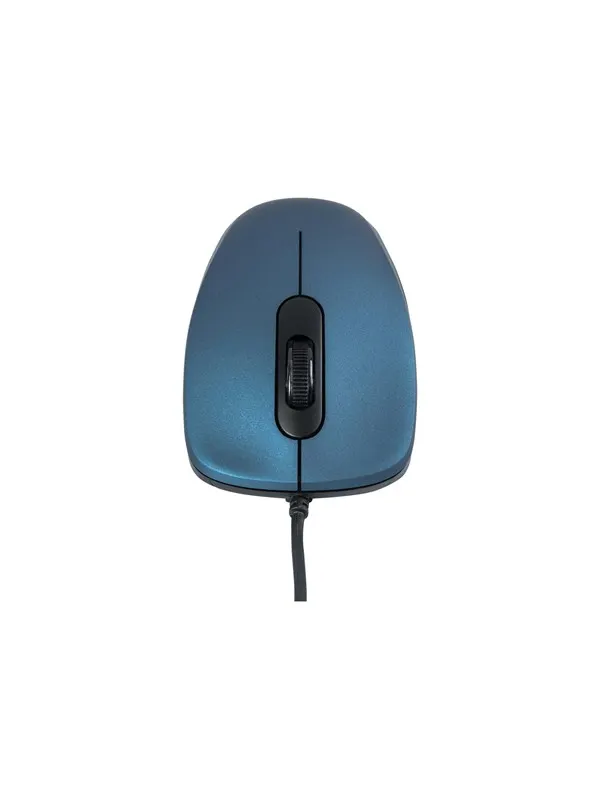 MODECOM MC-M10S - Mouse - Optic - 3 knappar - Blå