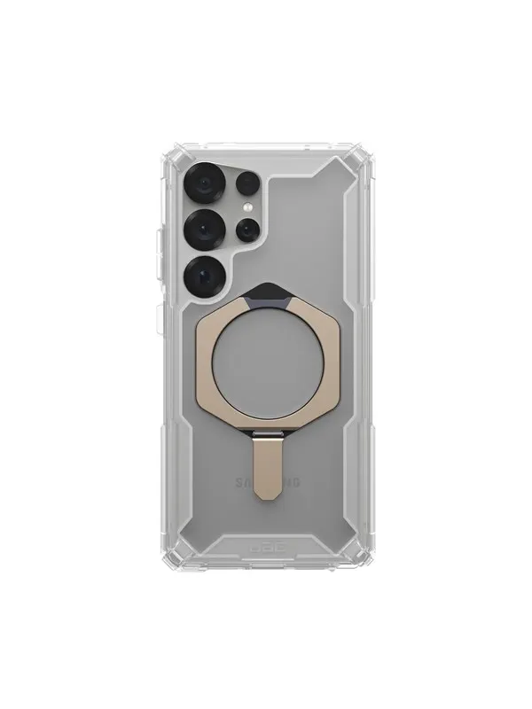 UAG Plasma XTE w/ Magnet - Clear/Titanium - Samsung Galaxy S25 Ultra