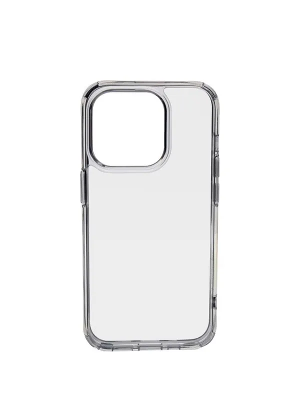 Pomologic Covercase Rugged for iPhone 15 Pro Max Clear