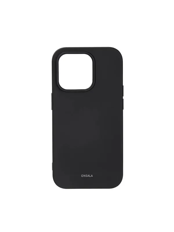 ONSALA Phone Case Silicone Black - iPhone 14 Pro