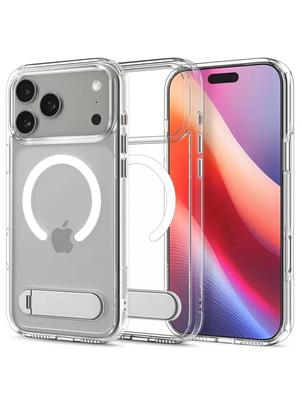 Spigen Ultra Hybrid S MagSafe - clear white - iPhone 17 Pro