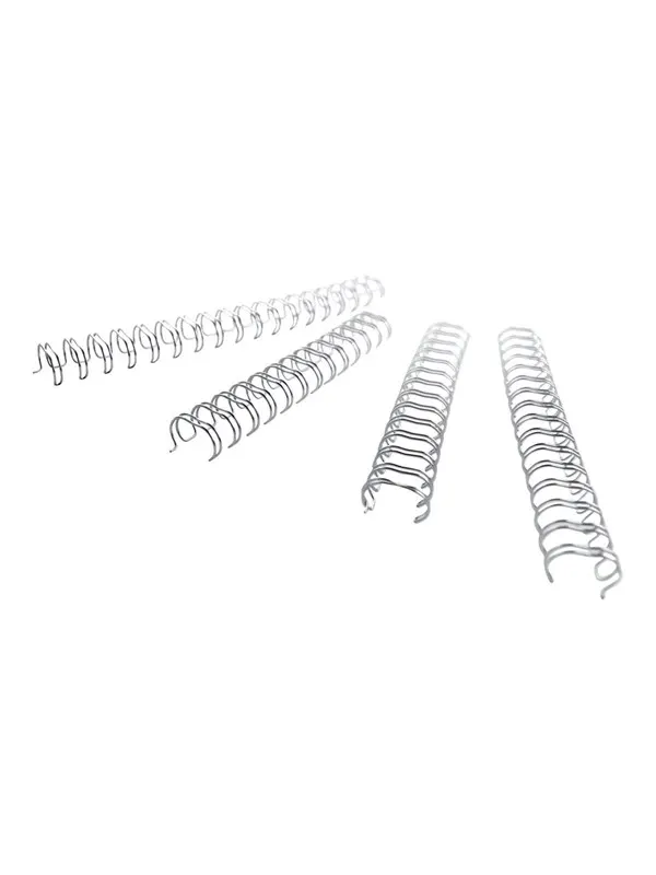 GBC Metallspiral 3:1 NO8 A4 Svart Silver