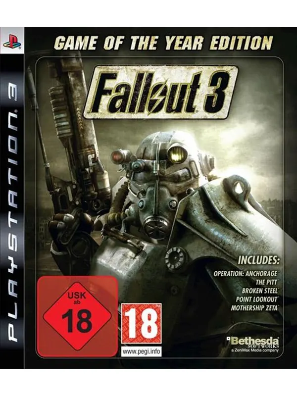 Fallout 3: Game of the Year Edition (Essentials) - Sony PlayStation 3 - RPG
