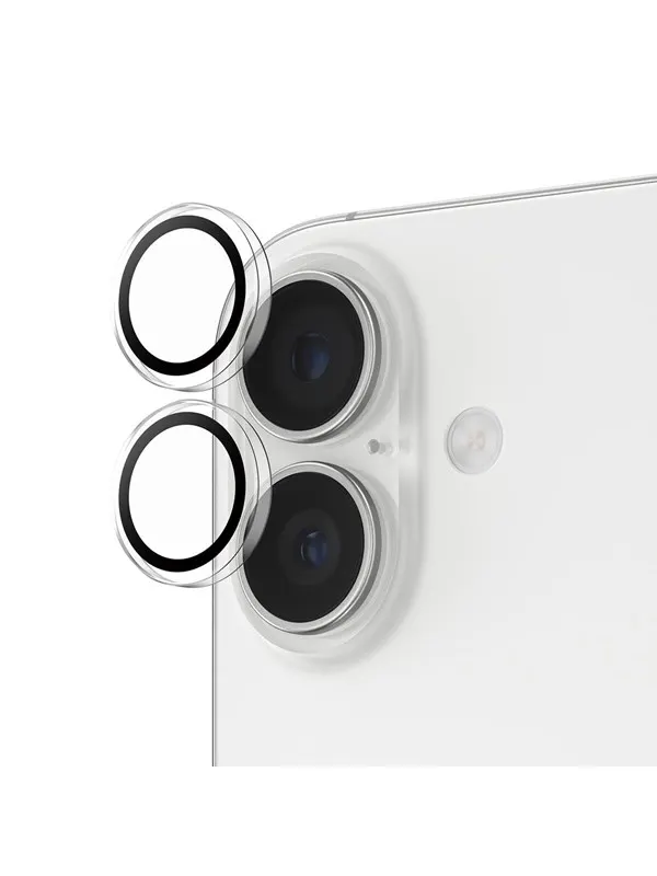 PanzerGlass Hoops® Transparent Camera Lens Protector iPhone 17 | iPhone 16 | 16 Plus