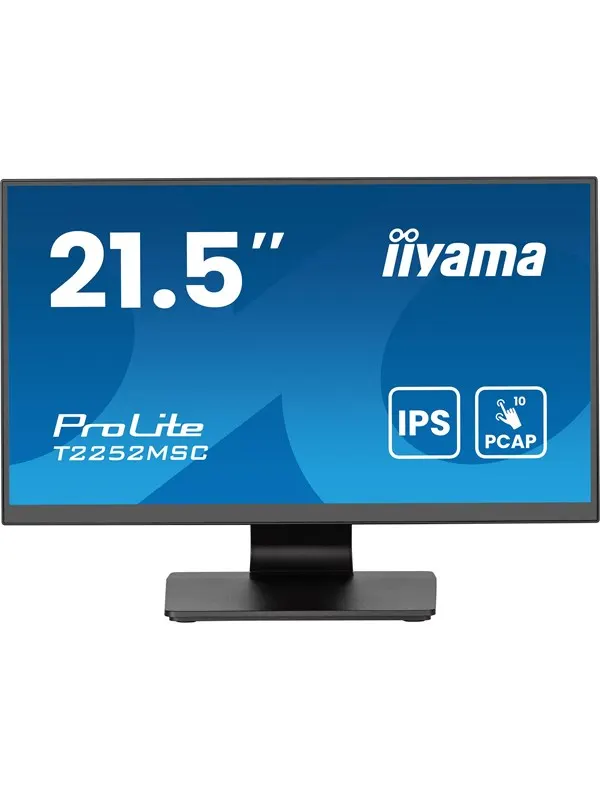 22" iiyama ProLite T2252MSC-B2AG - 1920x1080 (FHD) - 60Hz - IPS
