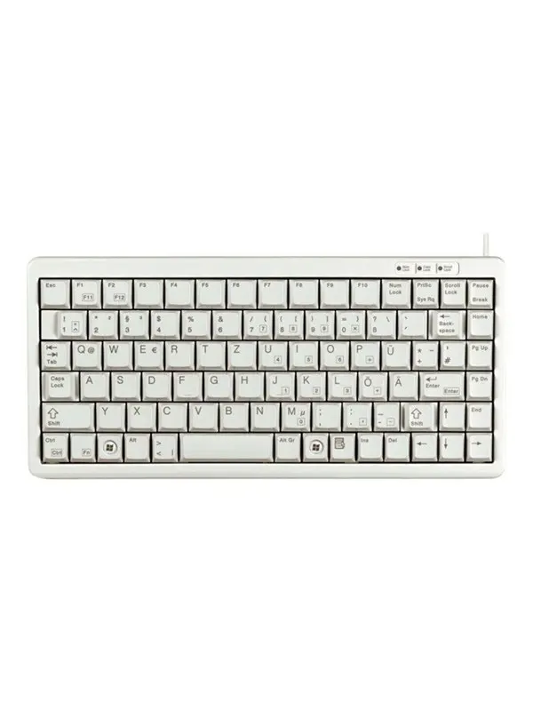 Cherry G84-4100 Compact Keyboard - Tangentbord - Engelska - Grå