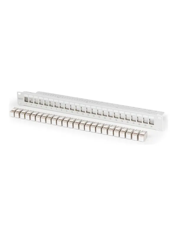 DIGITUS patch panel - 1U - 19" - modular