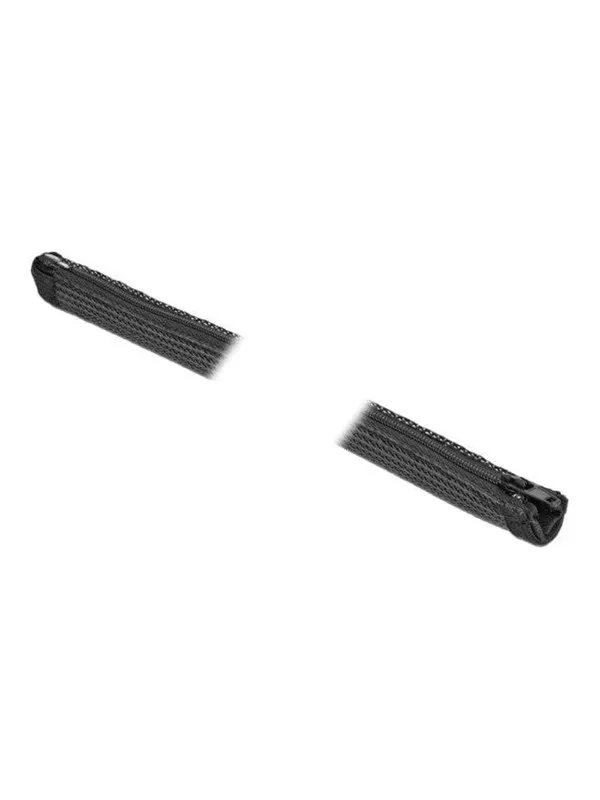 DeLOCK Braided Sleeve with zip fastener heat-resistant