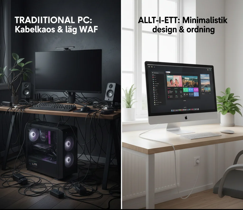 Allt-i-ett-dator (AIO): När är det smartaste valet för ditt hemmakontor?